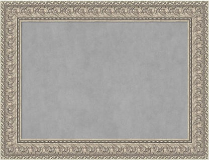 Amanti Art Silver Framed Magnetic Board 27x35 Medium Vision Board by AmantiArt