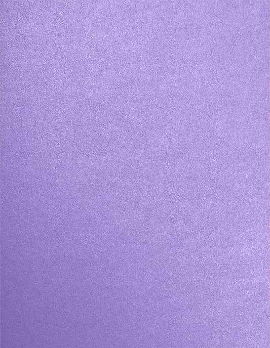 LUXPaper 8.5" x 11" Cardstock | Letter Size | Amethyst Metallic | 105lb. Cover by LUXPaper
