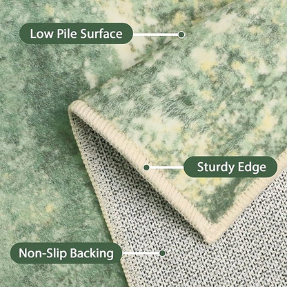 GENIMO Rugs for Bedroom-Washable 6x9 Area Rugs Lightweight Low Pile, Modern - Image 5