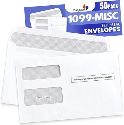 50 1099 Tax Envelopes Self-Seal Designed - Image 4