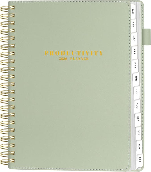 SUNEE 2026 Planner 8.5" x 11" – Dated Productivity Planner by SUNEE