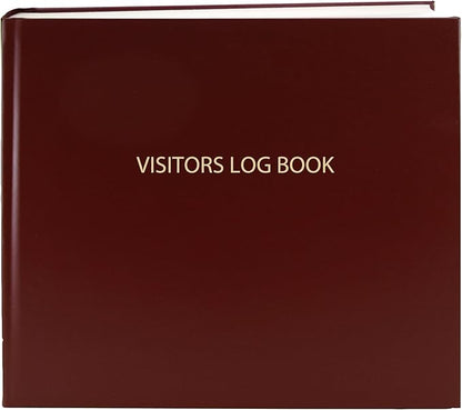 BookFactory Visitor Log Book Visitor Register Visitors Sign-in Book by BookFactory