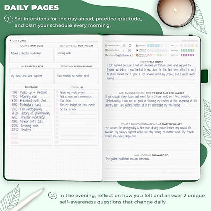 Clever Fox Self-Care Journal – Wellness & Daily Reflection Notebook – Mental - Image 4