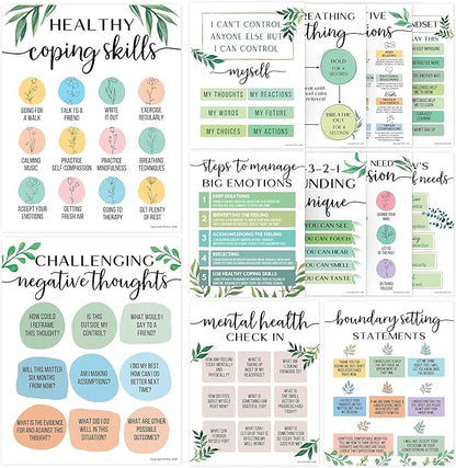 Mental Health Posters by CalmandJoyfulKids