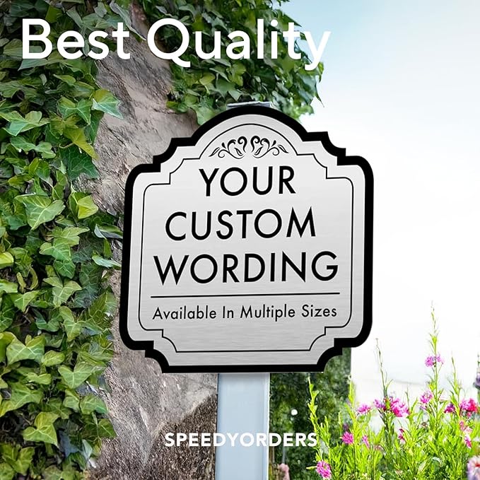 Personalized Outdoor Metal Sign - Image 8