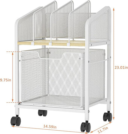 Tiaoheka Rolling File Cabinet - Image 2