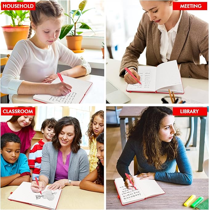 24 Pack Journal Notebook for Work, Feela Business Notebook Bulk Hardcover Lined - Image 7