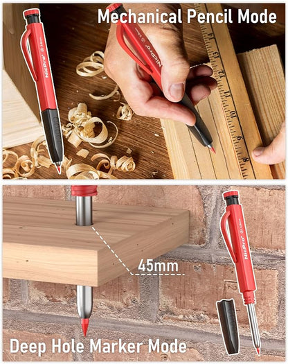 Nicpro 2 Pack Carpenter Pencil Set - Image 2