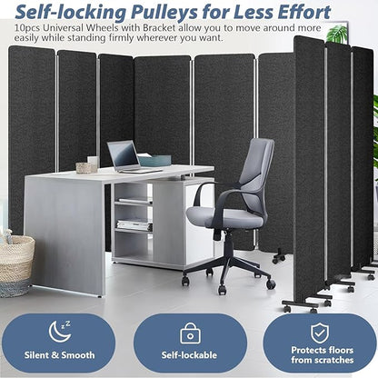 Acoustic Room Divider Privacy Panel - Image 2