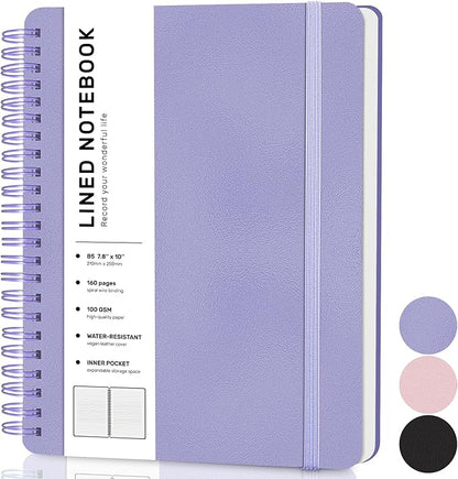 Lined Spiral Journal Notebook, B5 Spiral Notebook, 7.8''×10'' Journaling - Image 8