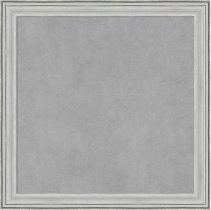 Amanti Art Silver Framed Magnetic Board 23x23 Medium Vision Board by AmantiArt