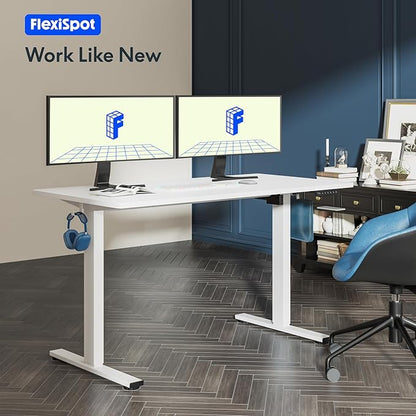 FLEXISPOT One-Piece Electric Standing Desk, 48 x 30 Inches Adjustable Desk - Image 9
