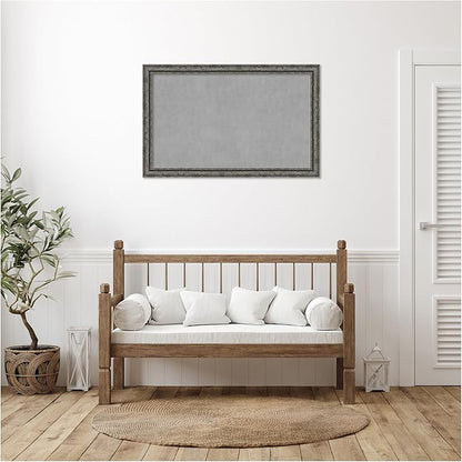 Amanti Art Black Framed Magnetic Board 28x44 Large Vision Board - Image 5