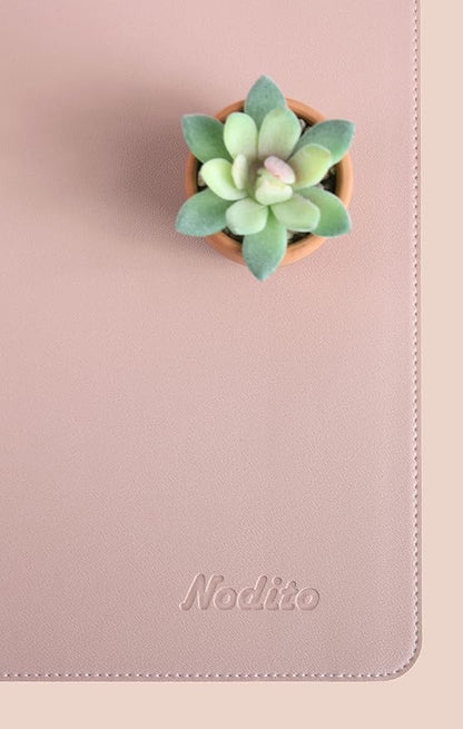 DeskPaw Dual-Sided Leather Desk Pad, Blotter - Image 5