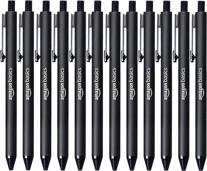 Amazon Basics Black Ballpoint Pens by AmazonBasics