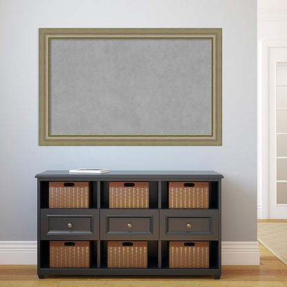 Amanti Art Silver Framed Magnetic Board 29x45 Large Vision Board - Image 5