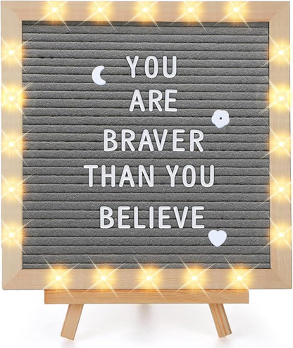 Changeable Felt Letter Board by ANPHSIN