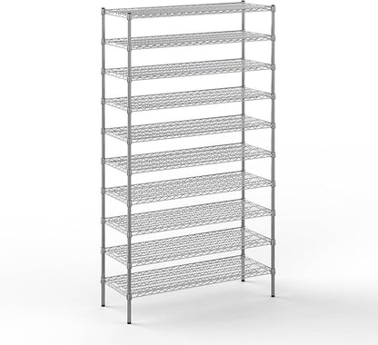 Regal Altair 18" Deep x 48" Wide x 86" Height Wire Shelving Kit | 10-Tier | NSF by Regal+Altair