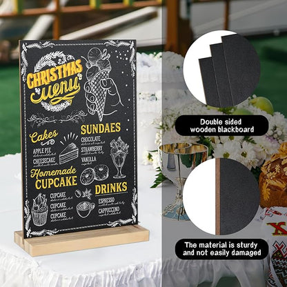 BOUBONI 1 Pack Small Chalkboard Signs - Image 5