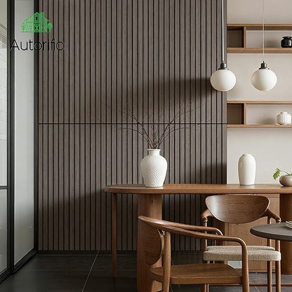 AUTORIFIC Wood Veneer Sound Panels, 10 Pack 47.2”x23.6” Wall Panels, Decorative - Image 4