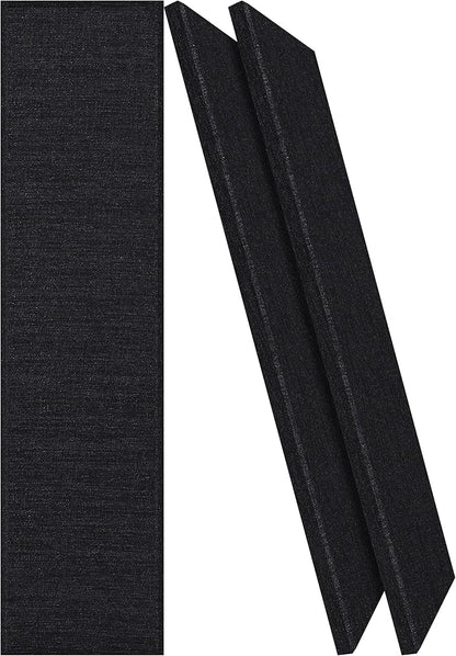 BUBOS 2 PCS Acoustic Panels, 47.2''x11.8'' Fabric Soundproof Wall Panels by BUBOS