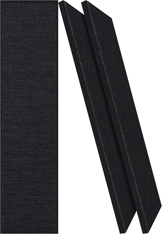 BUBOS 2 PCS Acoustic Panels, 47.2''x11.8'' Fabric Soundproof Wall Panels by BUBOS