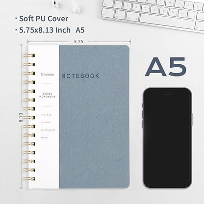 Spiral Notebook-5.75" x 8.125" College Ruled Journal - Image 2