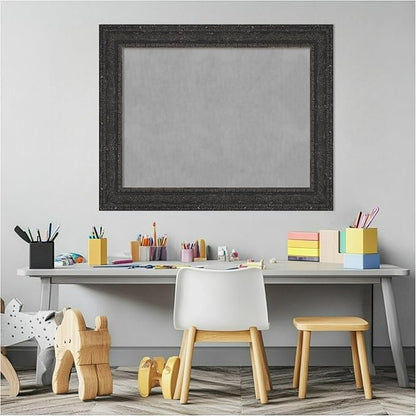 Amanti Art Black Framed Magnetic Board 23x29 Medium Vision Board - Image 5