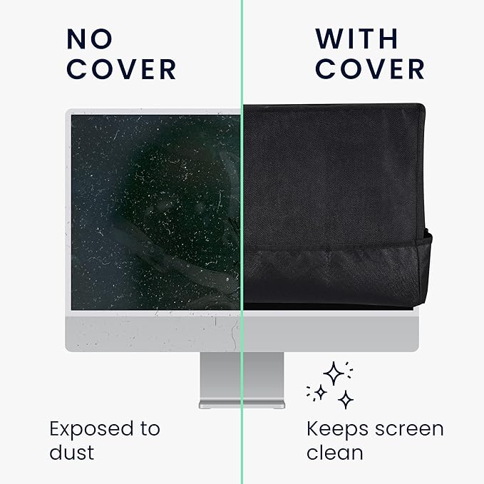 kwmobile Dust Cover for 27-28" Monitor - Image 4
