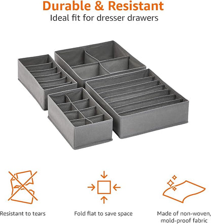 Amazon Basics Dresser Drawer Storage Organizer - Image 3