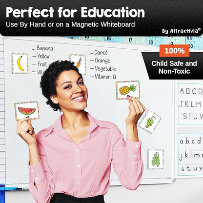 Attractivia Dry Erase Magnetic Labels 3.7 x 2.8 in, Pattern Borders, Medium Dry - Image 6