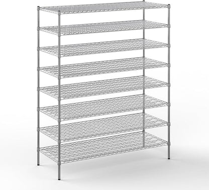 Regal Altair 24" Deep x 60" Wide x 74" Height Wire Shelving Kit | 8-Tier | NSF by Regal+Altair