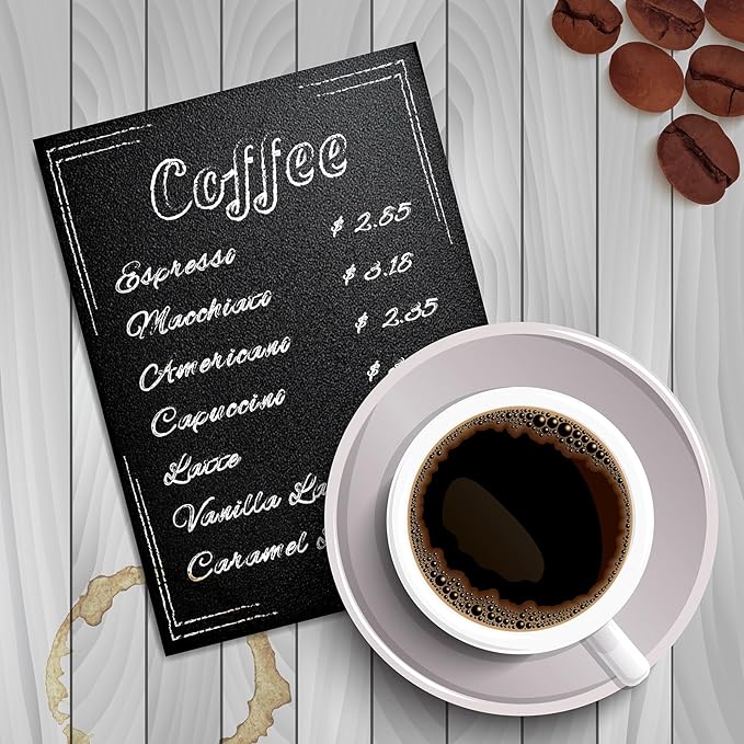 Bouiexye 2 Pack 8.1x12 in Chalkboard Signs - Image 5