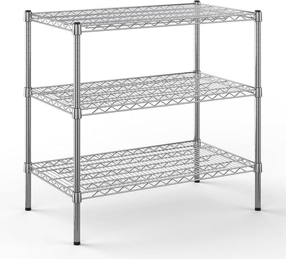 Regal Altair 21" Deep x 36" Wide x 34" Height Wire Shelving Kit | 3-Tier | NSF by Regal+Altair