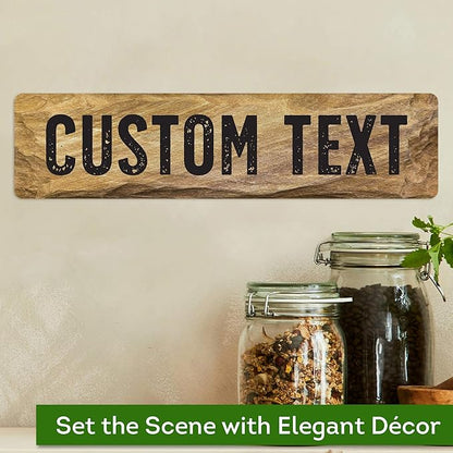 Custom Sign, Christmas Gift Custom Street Sign, 11 Font Colors, 13 Font Styles - Image 4