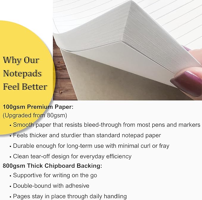 TO DO List Planner Notepad, 60 Page Planning Pad. Undated ToDo Checklist - Image 6