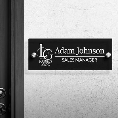 Custom Name Plates for Doors Personalized Wall Name Signs Office Workspace by CustomYourMemories