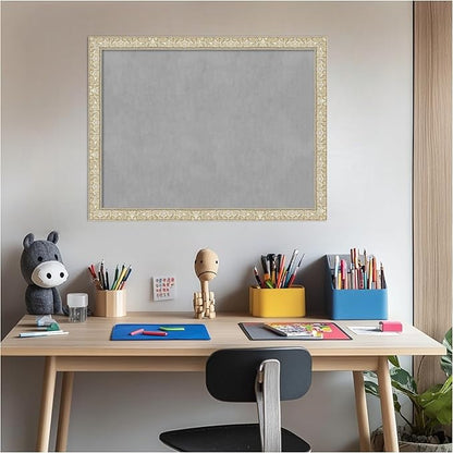 Amanti Art Silver Framed Magnetic Board 20x26 Medium Vision Board - Image 6