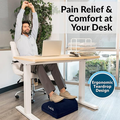 ComfiLife Foot Rest for Under Desk at Work – Adjustable Desk FootRest for - Image 7