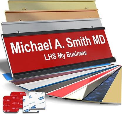 Custom Name Plate for Doors, by LHS+My+Business
