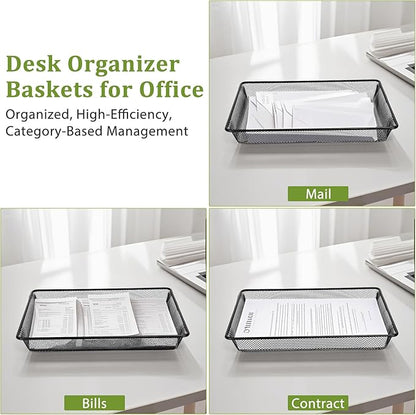 AZFUNN Office Metal Mesh Basket - Image 5