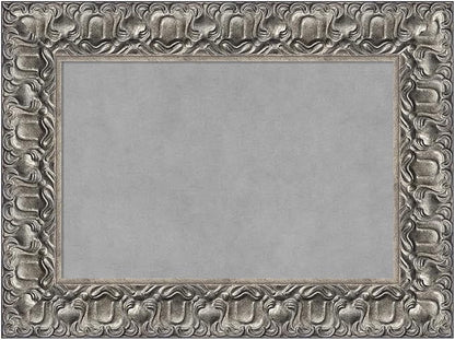 Amanti Art Silver Framed Magnetic Board 18x24 Small Vision Board by AmantiArt