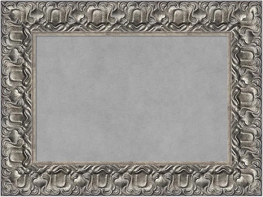 Amanti Art Silver Framed Magnetic Board 18x24 Small Vision Board by AmantiArt