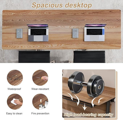 Conference Table Flip Top Mobile Conference Room Tables, Folding Conference - Image 4