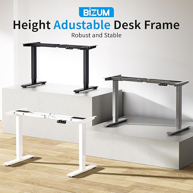 Dual Motor Electric Standing Desk Frame - Image 3