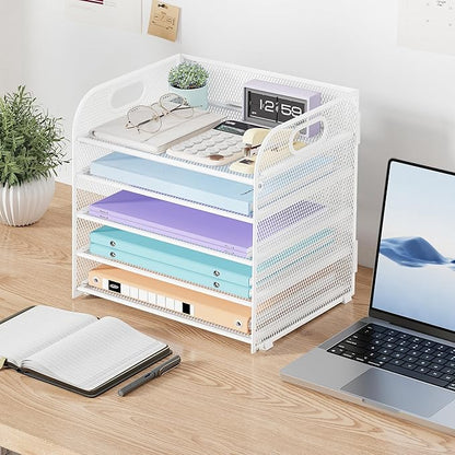 Cawukege 5 Tier Paper Organizer - Image 7