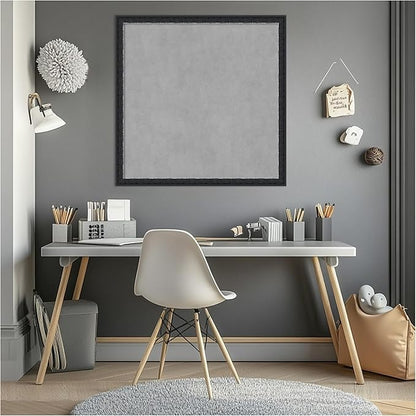 Amanti Art Black Framed Magnetic Board 26x26 Medium Vision Board - Image 7