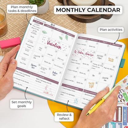 Clever Fox Planner 2nd Edition – Colorful Weekly & Monthly Goal Planner - Image 4