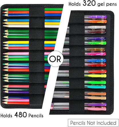 YOUSHARES Big Capacity Colored Pencil Case - Image 4