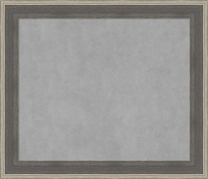Amanti Art Grey Framed Magnetic Board 25x29 Medium Vision Board by AmantiArt